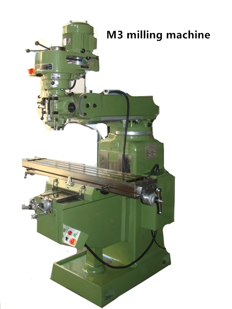 

Vertical turret M3 milling machine R8 spindle head NO.3 mill machine Accessories