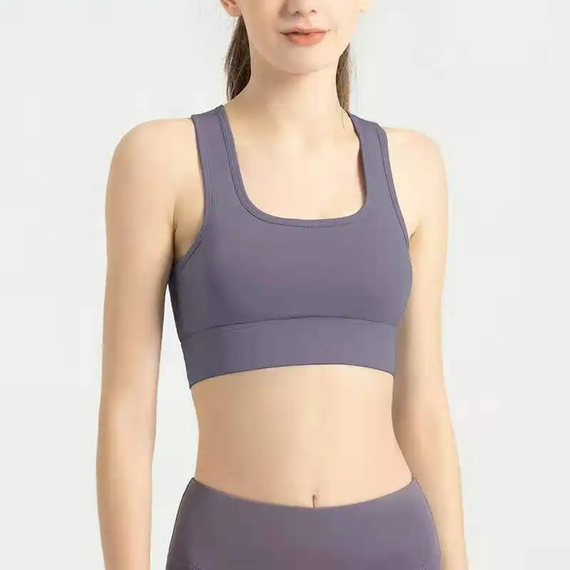

Sports underwear women's high-intensity shockproof fitness yoga beauty back sling top bra