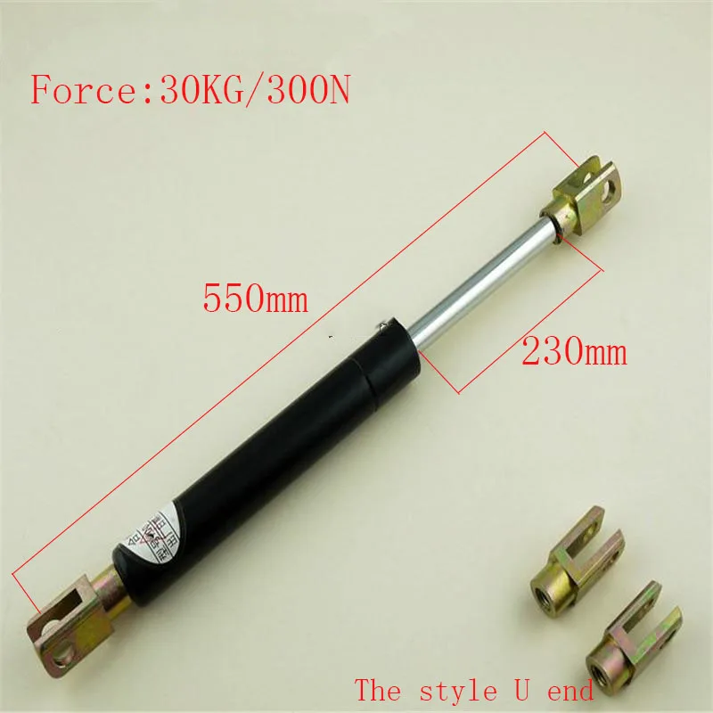 

Free shipping 550mm central distance, 230 mm stroke, pneumatic Auto Gas Spring, Lift Prop Gas Spring Damper
