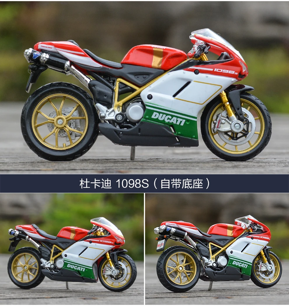 Maisto 1:18 Ducati Diavel Carbon 1199Panigale 1098S 748 848 Hypermotard Monster Supersport S литая под давлением модель мотоцикла из сплава игрушка
