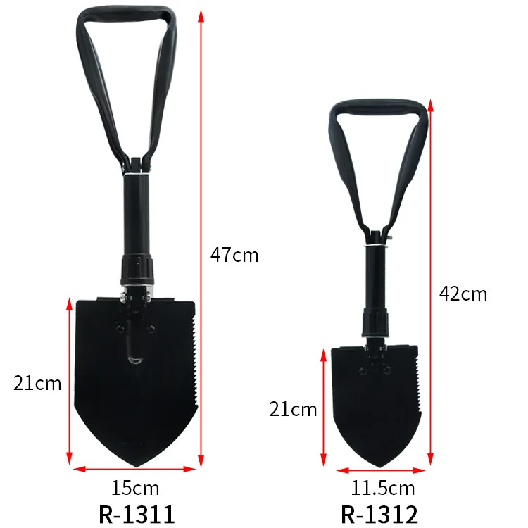 Автомобильная Складная тонкая стальная солдатская Военная лопатка спасательная