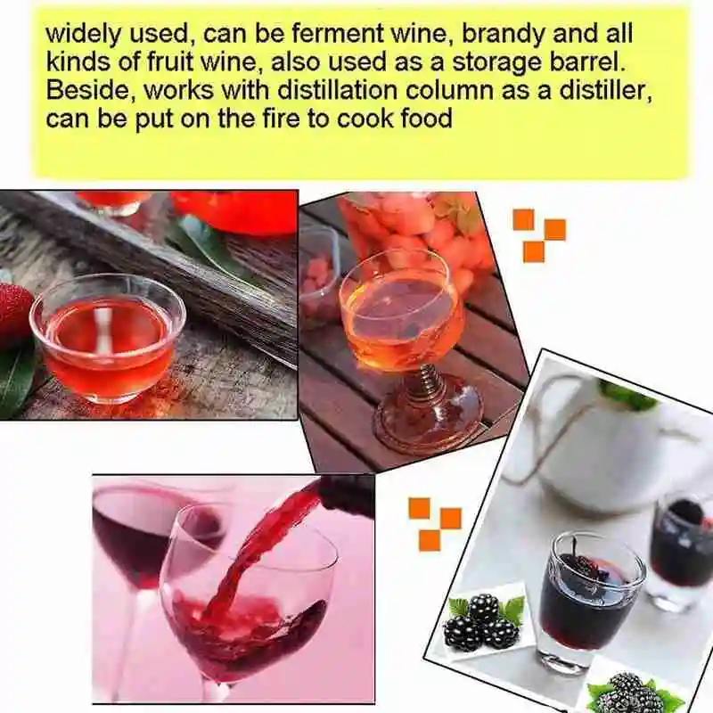 

Homemade Wine Vent Air Lock Exhaust One-way Home Brew Airlock Check Valve Wine Water Valves Sealed Fermentation B9F6