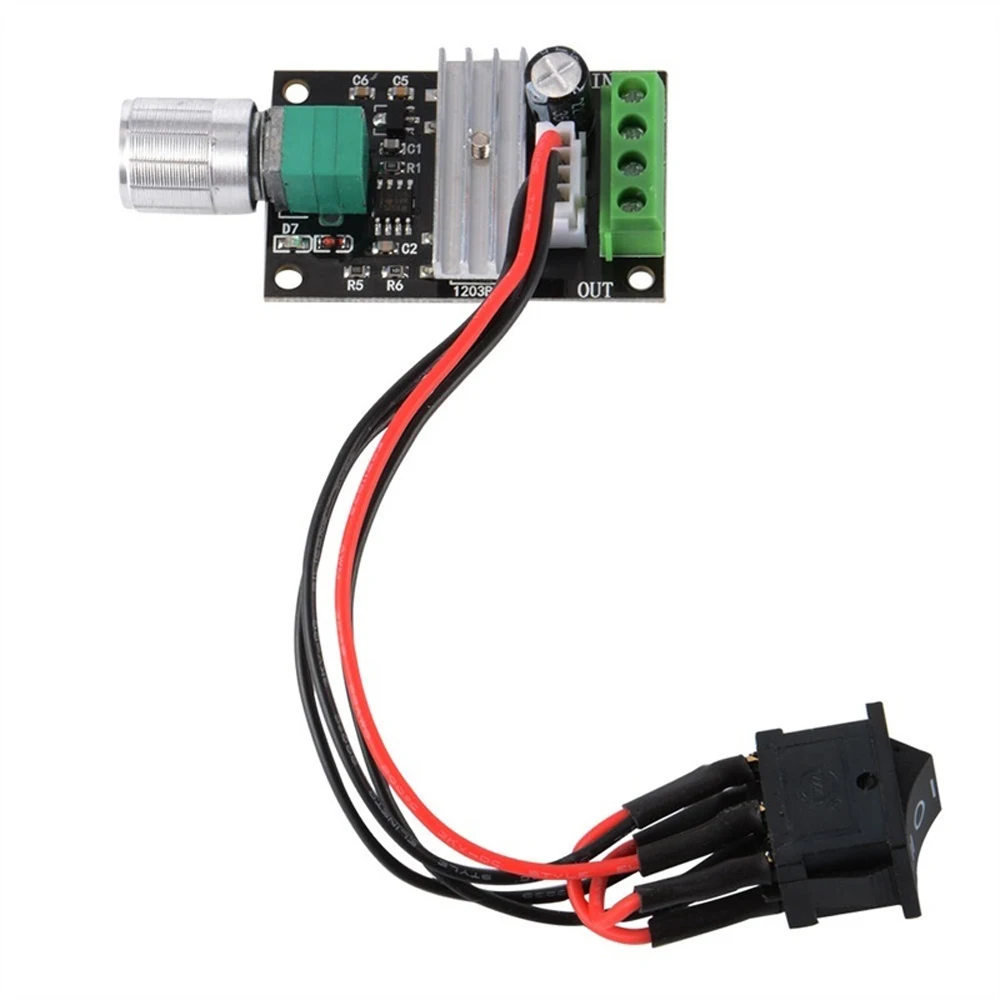 Горячая 1203BB 6V 12V 24V 3A 80W контроллер скорости двигателя постоянного тока ШИМ