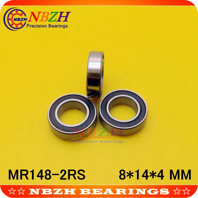 MR148 MR148ZZ MR148RS шарикоподшипники с глубоким желобом Размер 8x14x4 мм для радиальных