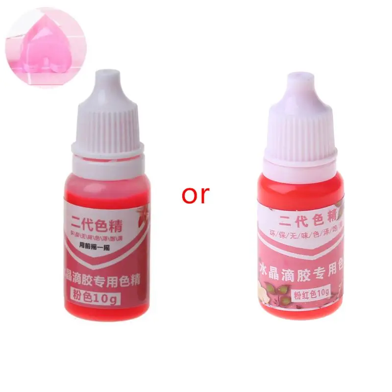 

10ml 15 Color Epoxy UV Resin Colorant Jewelry Liquid Pigment Bath Bomb Soap Dye