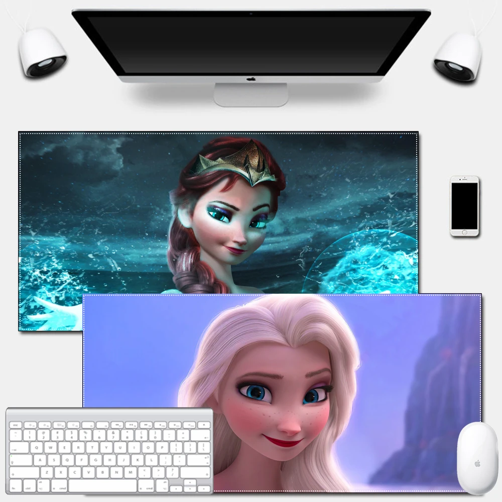 

Противоскользящий коврик для мыши большого размера Disney, утолщенный игровой коврик для игровой мыши, ноутбука, Популярный Настольный коврик...