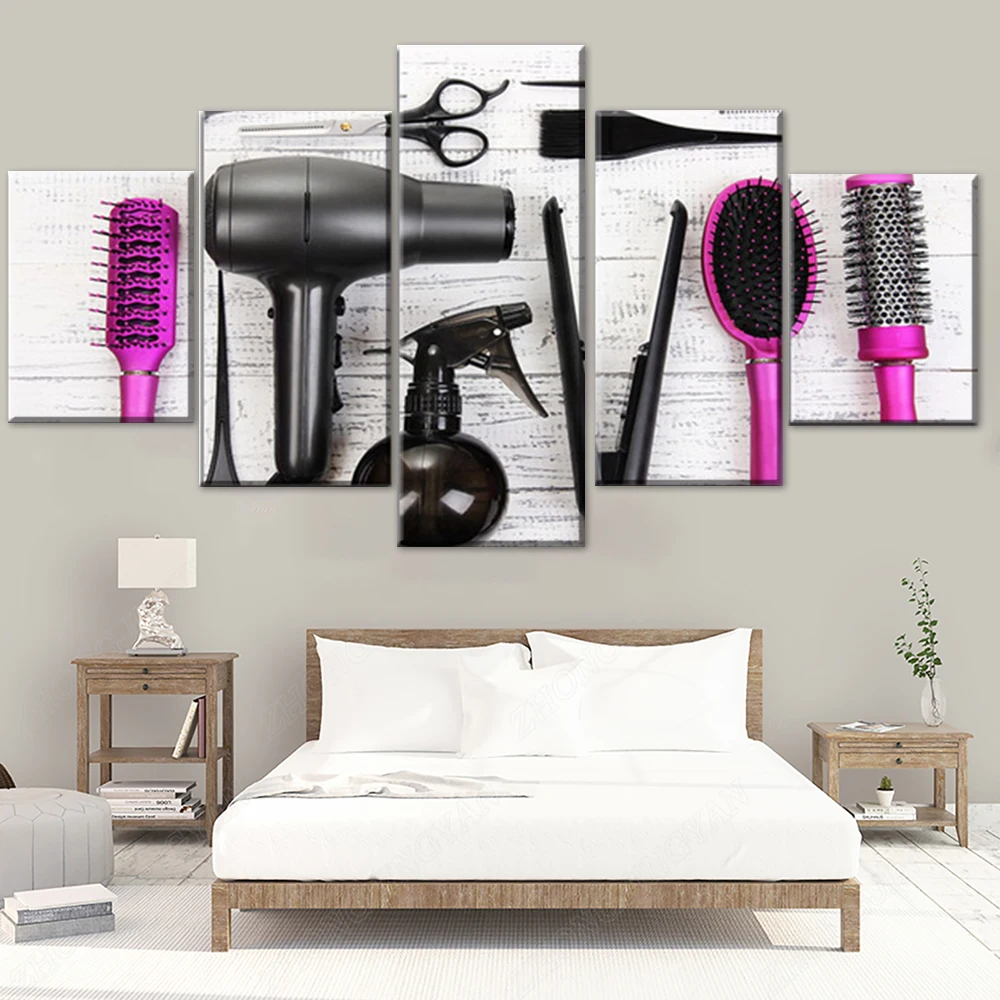 Картина на холсте для парикмахерской Современный домашний декор салона красоты