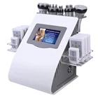 2020 горячий продукт 6 в 1 Вакуумный лазер радиочастотный RF 40K Кави липо для похудения ультразвуковой липосакции кавитационный аппарат для спа