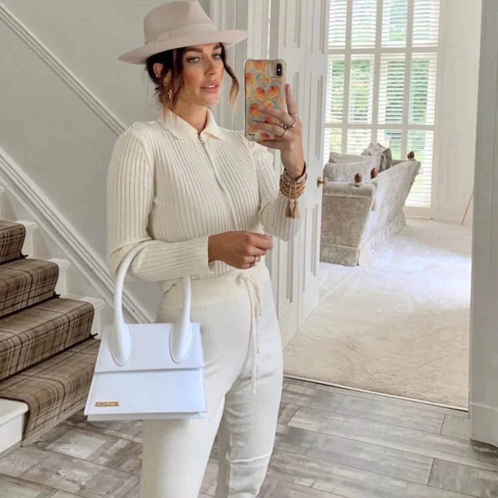 Модный брендовый осенний спортивный костюм из 2 предметов повседневный женский