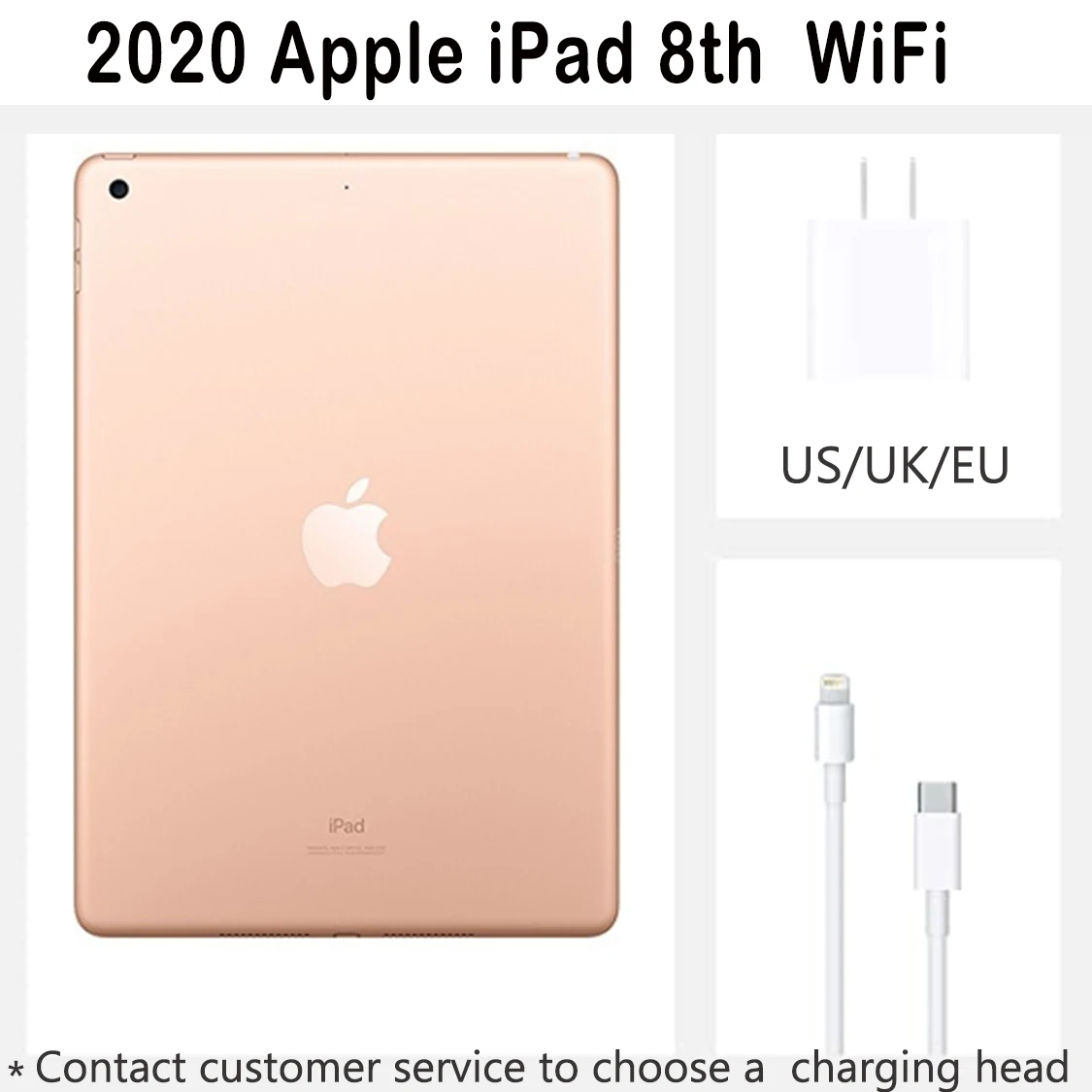 

Оригинальный Apple iPad 2020, iPad 8 (8-го поколения), новый A12 бионический чип, дисплей 10,2 дюйма Retina, 32/128 ГГц, IOS планшет, Wi-Fi/4G