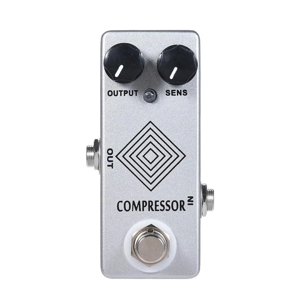Гитарная педаль с динамическим компрессором для гитарных эффектов гитарная