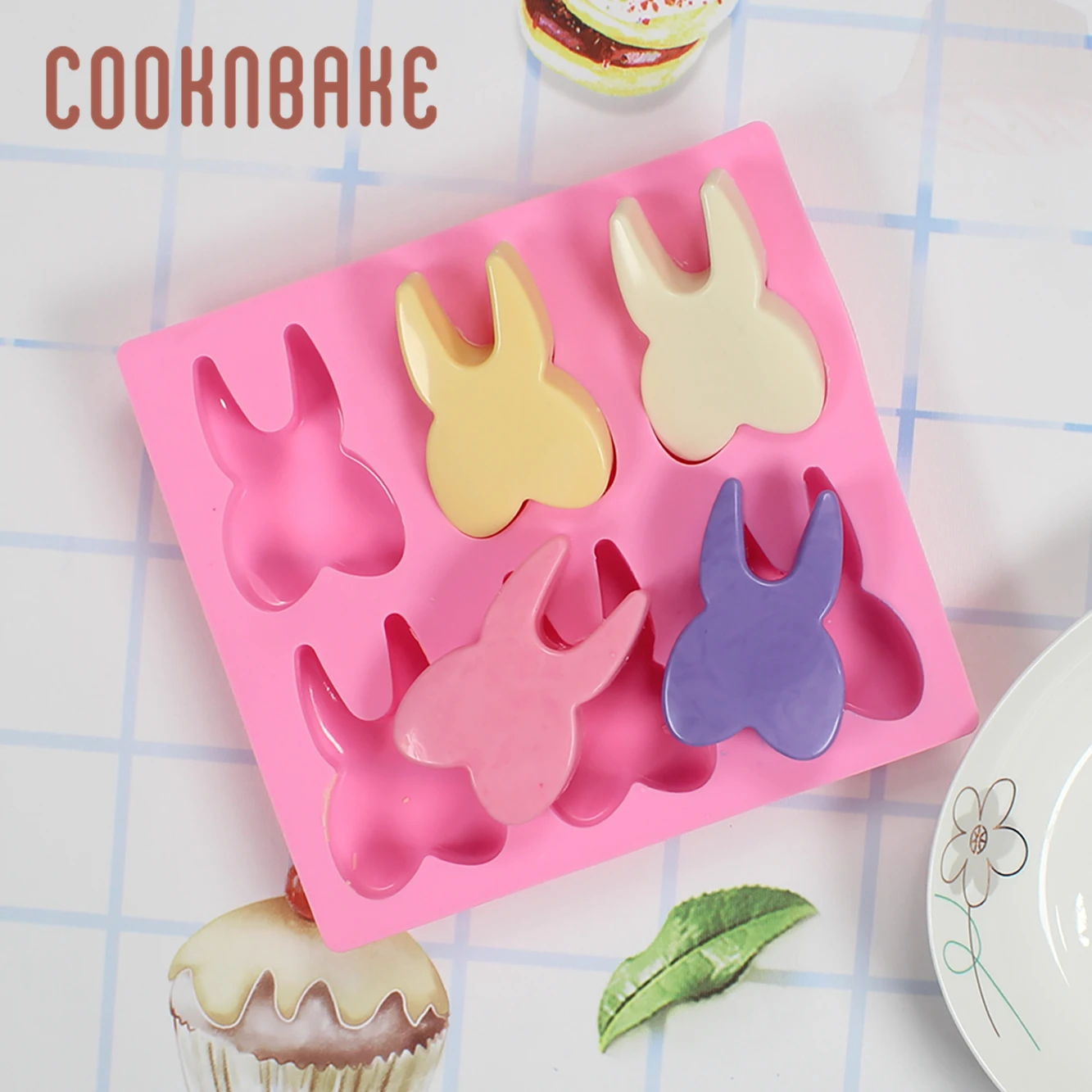 COOKNBAKE зуб силиконовая форма для печенья Кондитерские выпечки 6 отверстий зубы торт декоративная форма 3D Мыло Конфеты Шоколад кубик льда лоток