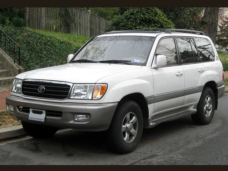 Для Toyota Land Cruiser 100 Lexus LX470 1998-2003 2004-2007 хромированный аксессуар дверная ручка боковая лампа зеркало крышка бака аксессуар