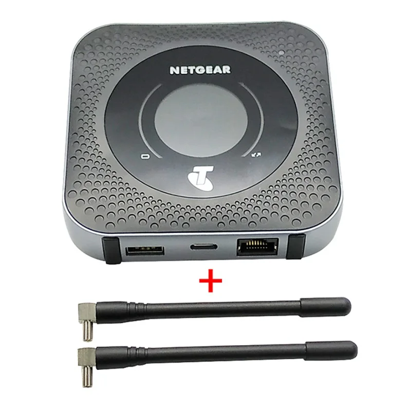 

Мобильный роутер Netgear Nighthawk M1 MR1100 4GX Gigabit LTE, 1 Гбит/с, точка доступа Wi-Fi + 2 антенны