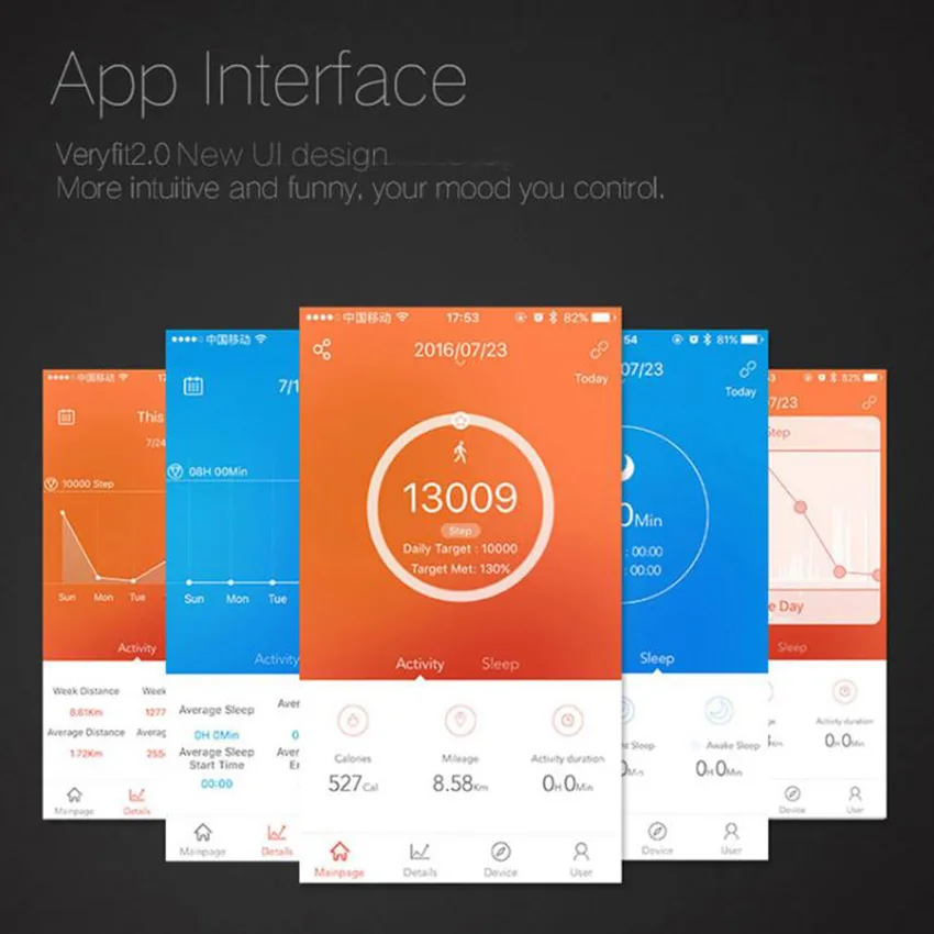 ID115 умный Браслет фитнес-браслет-трекер часы с будильником и шагомером браслет