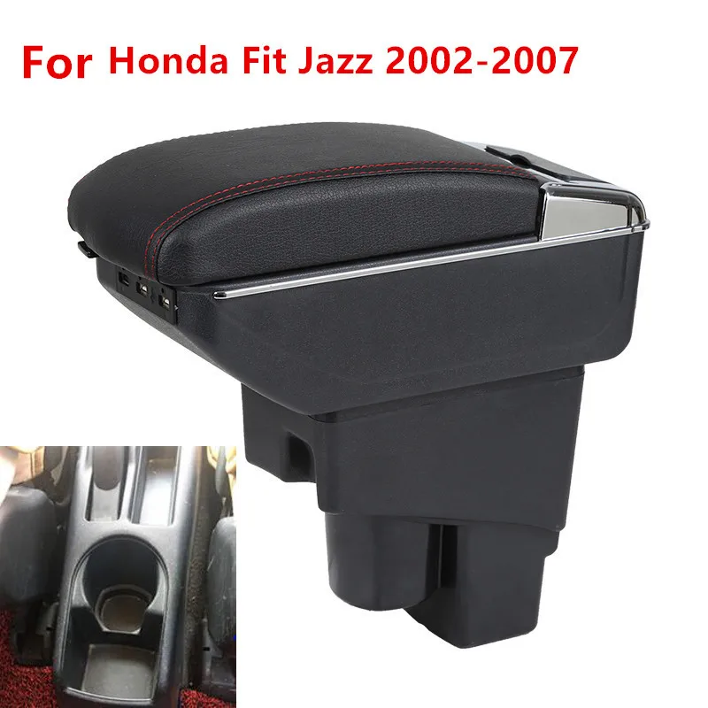 Подлокотник вращающийся для Honda Fit Jazz 2002-2008 хэтчбек центр консоль коробка