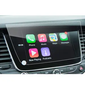 lfotpp for astra kvauxhall astra k 2018 car navigation display tempered glass screen protector auto interior protective sticker free global shipping