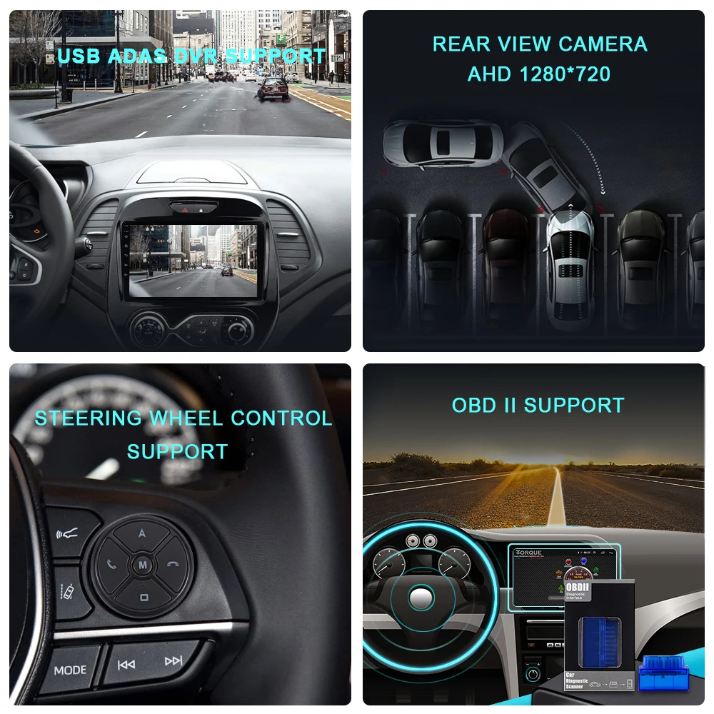 EKIY 9'' Android 9.0 Autoradio HD Video For Chevrolet Cruze Sedan 2009-2014 Multimedia GPS Navigation Radio Player WIFI System |