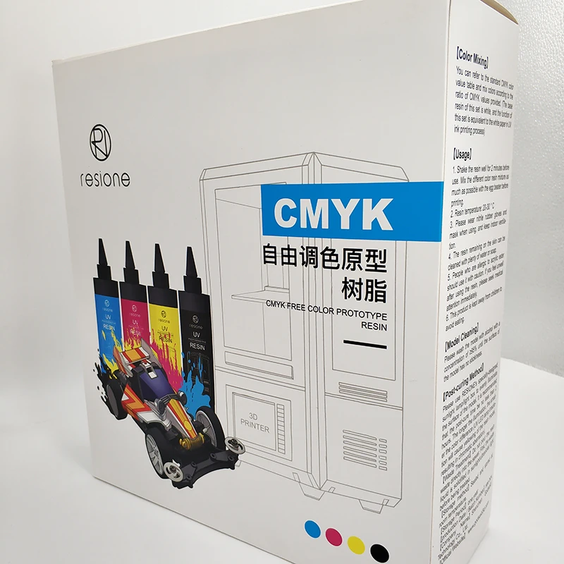 Цветная полимерная смола для 3D-принтера резина LCD DLP SLA Anycubic nova3d phrozen sparkmaker |