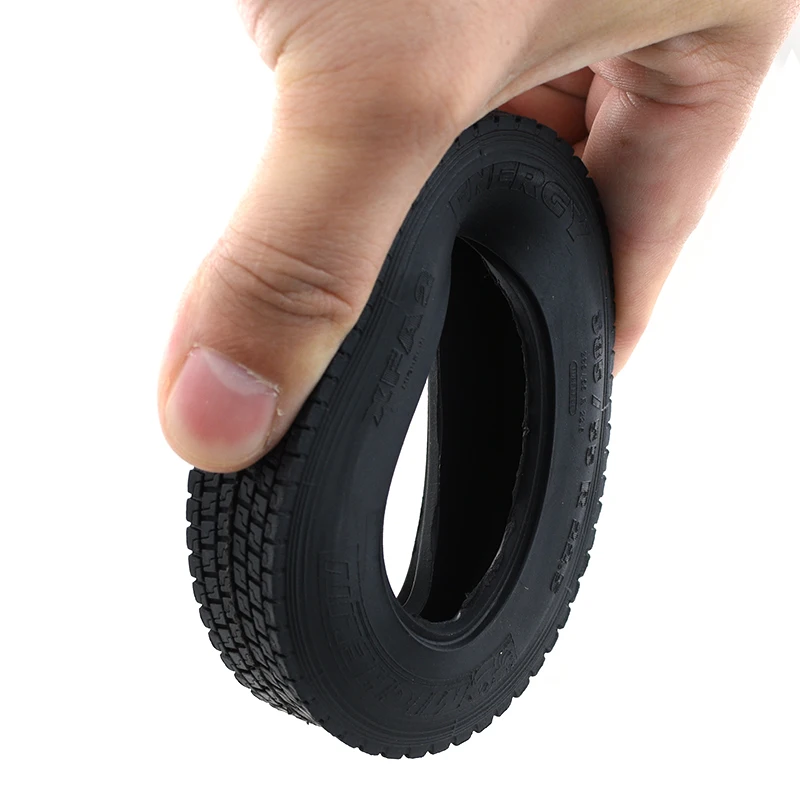 

RC Model High Quality Rubber Road Tire Thicken Widen 20mm/25mm with Liner for 1/14 Tamiya RC Trailer Truck Man Scania Actros
