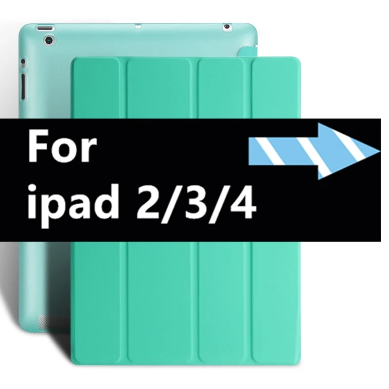 Чехол для ipad 5 Air с откидной подставкой для ipad 2/3/4, полностью умный чехол из искусственной кожи для ipad mini 4, чехол для ipad Air, настольный чехол+ ручка - Цвет: 234 green