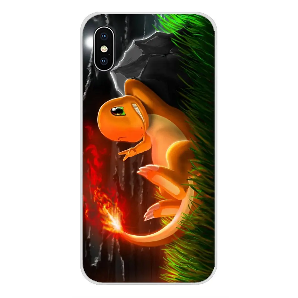images 10 Прозрачный чехол из материала tpu для samsung A10 A30 A40 A50 A60 A70 Galaxy S2 Note 2 3 большое ядро премьер-кун покемонов Чаризард Charmander - Цвет: images 10