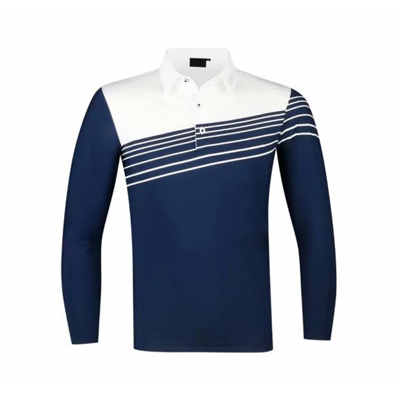 Одежда для гольфа спорта на открытом воздухе весна осень футболка с длинными