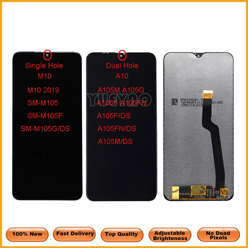 Оригинальный дисплей для Samsung Galaxy A10 2019 A105F A105 /DS SM-A105F ЖК сенсорный экран