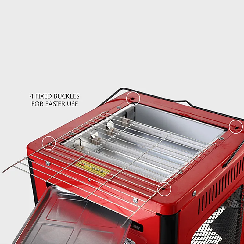 Household Heating Machine Electric Fan Heater Five-sided Grill Type Grilled Firearms NSB-200 | Бытовая техника