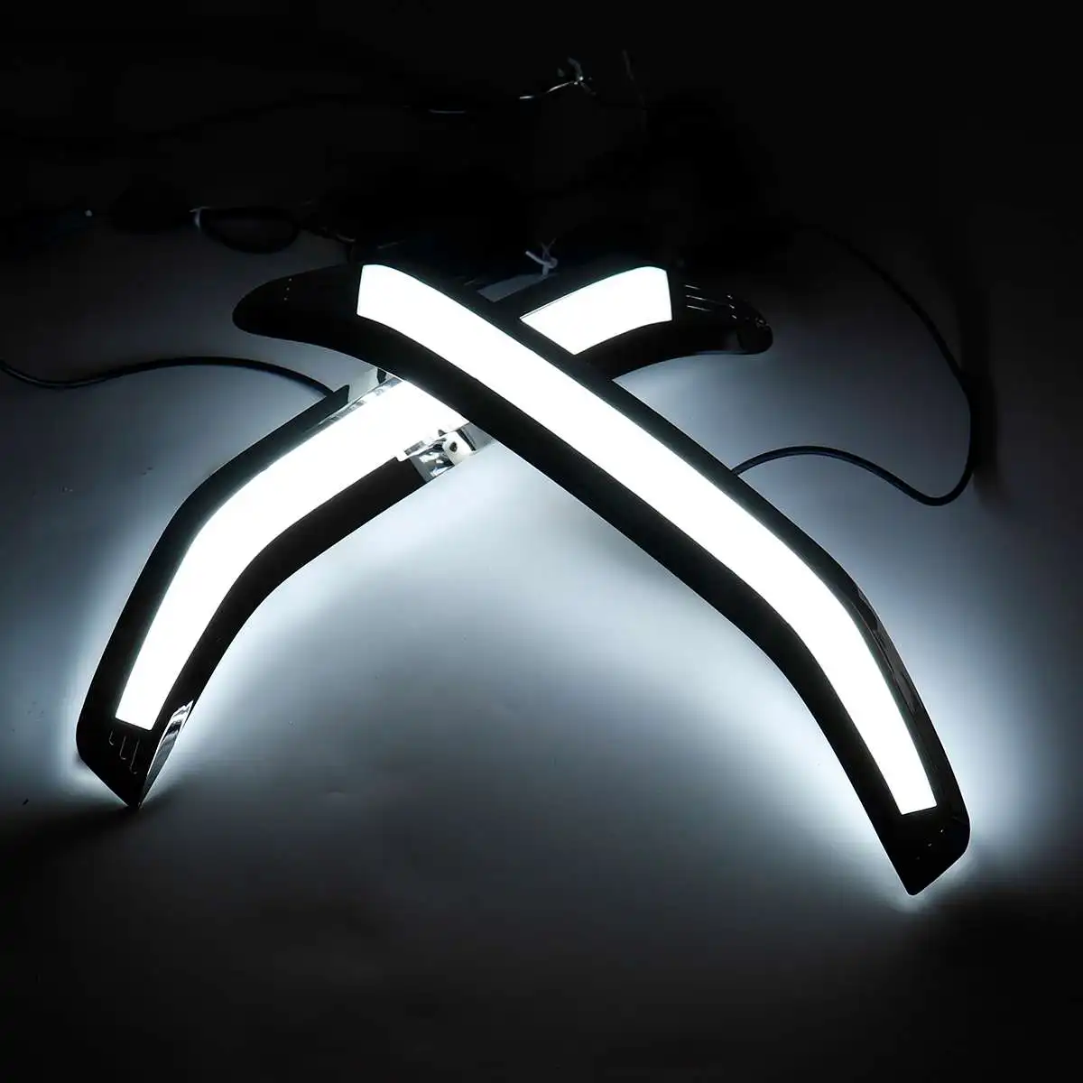 Распродажа светодиодный Белый Водонепроницаемый DRL для Subaru Forester 2013 2014 2015 2016 2017 2018