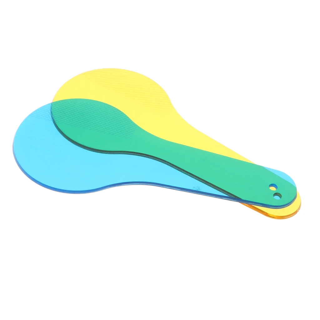 6 шт Пластиковые Детские Цвет фильтровальная пластина оптический Детская