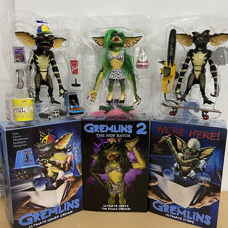 Фигурка NECA Elf Gremlins женская экшн-фигурка Greta маленькие монстры Ultimate Deluxe Edition