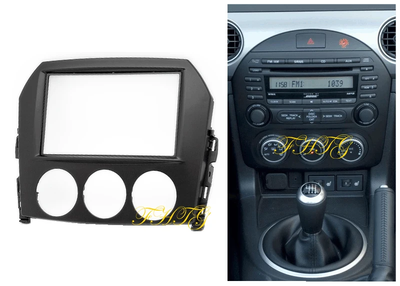 Автомобильный радиоприемник комплект приборной панели подходит для Mazda MX 5 2009