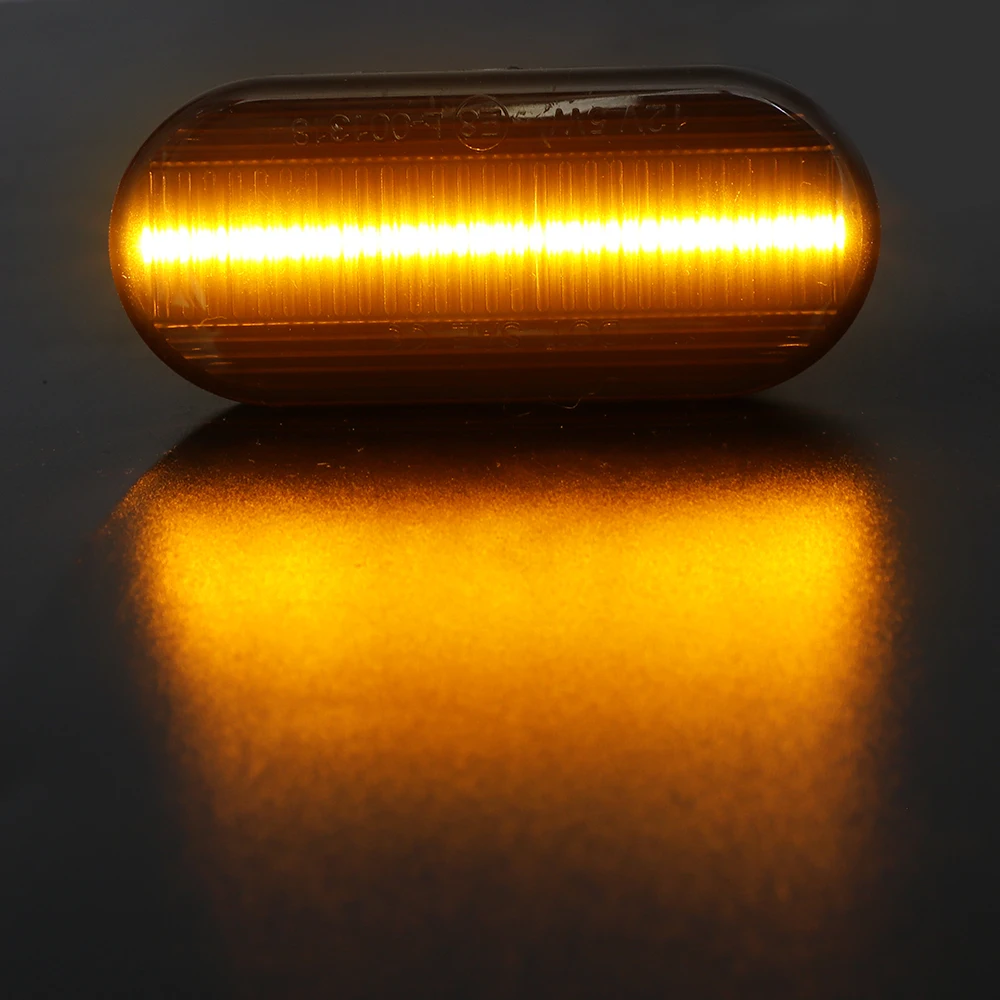 2 шт. светодиодный динамический габаритный указатель поворота для vw t5 Bora Golf 3 4 5