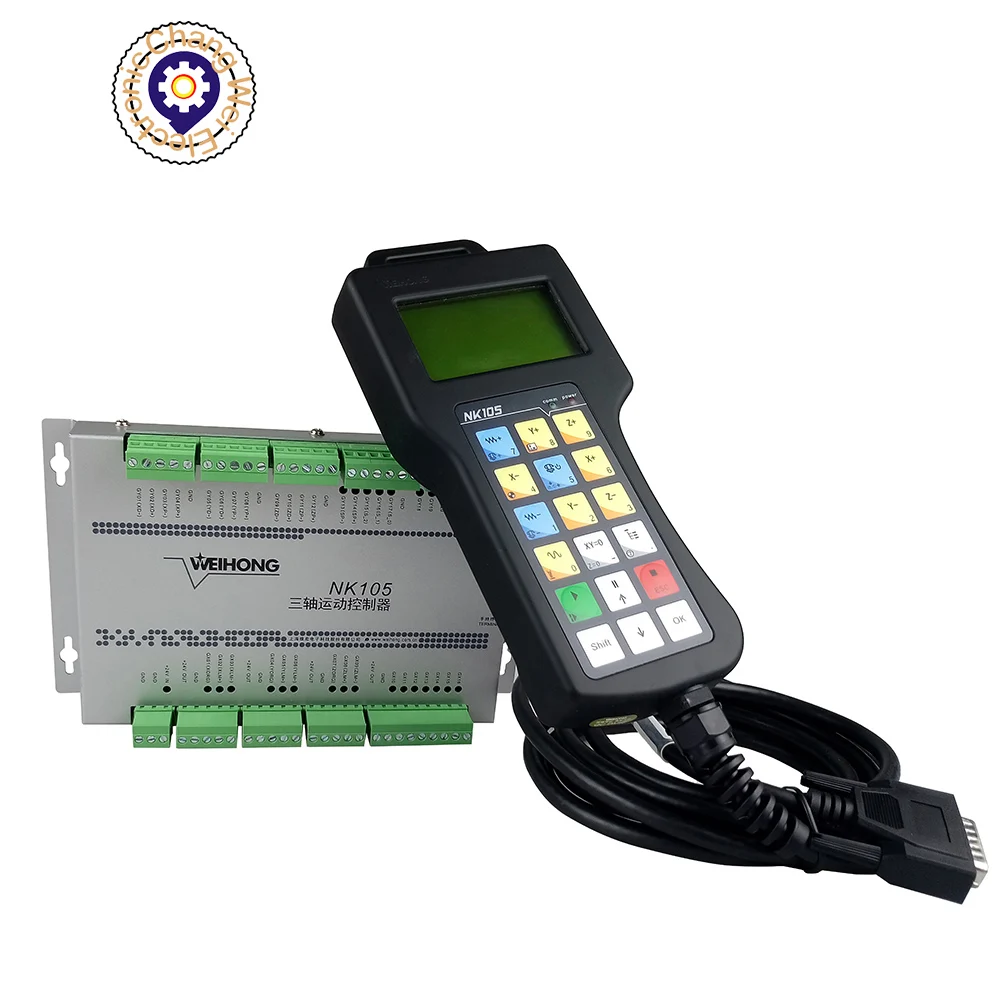 Горячая Распродажа! Оригинал Weihong NK105 G2 3 система Axis DSP Управление NC студии