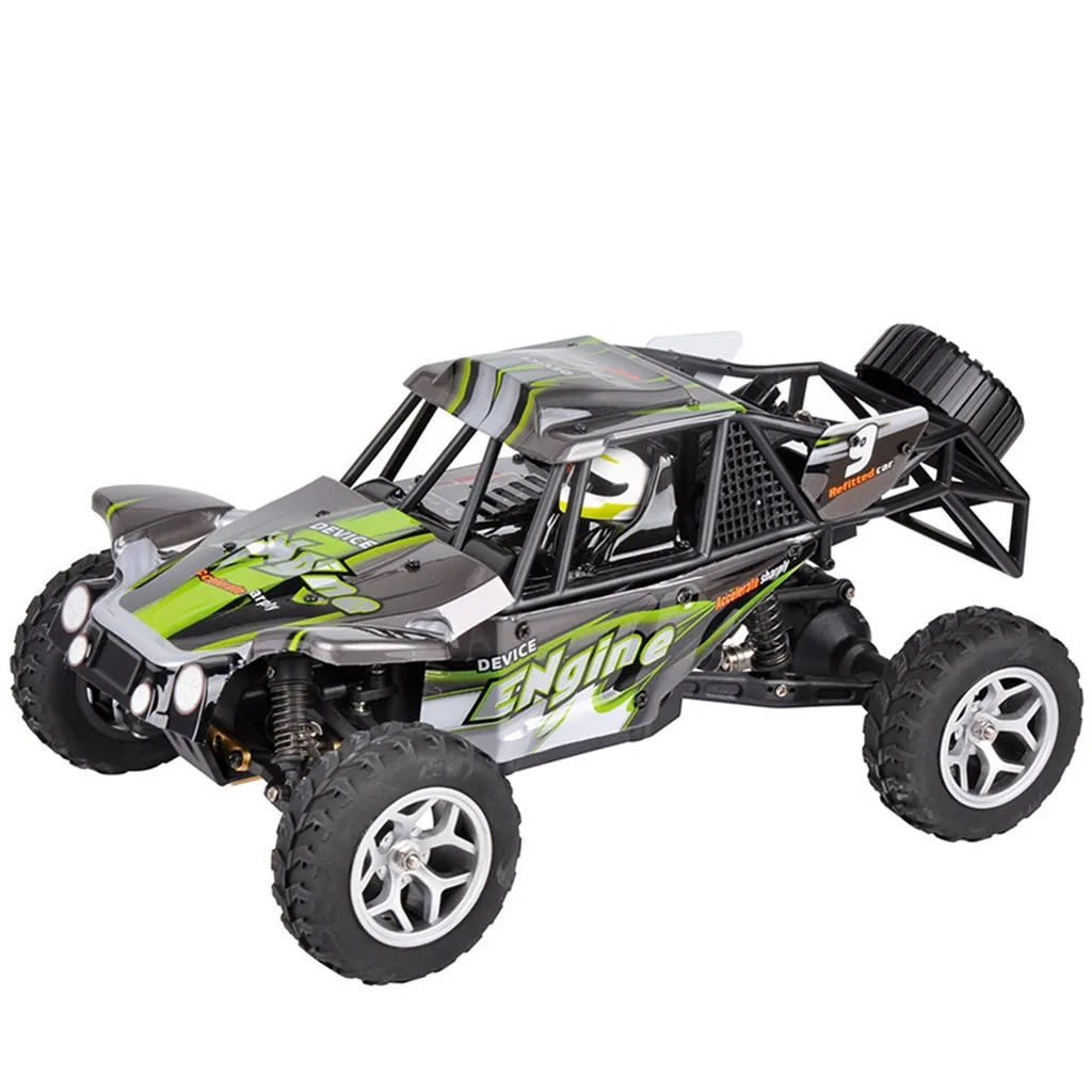 Wltoys 18428 Модернизированный 540 щеточный мотор высокая скорость 40 км/ч 1:18 4D 2,4G RC автомобиль