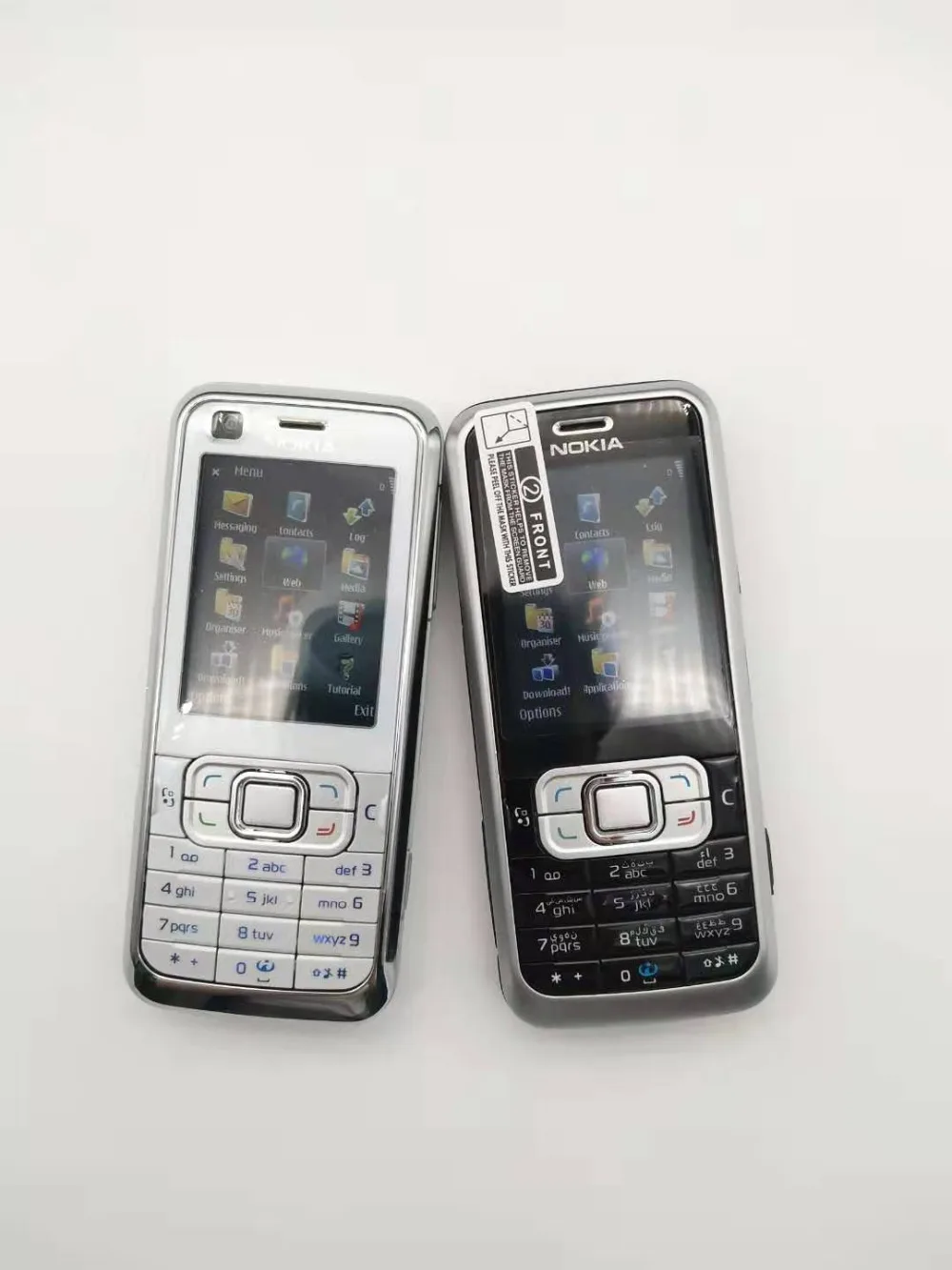 Nokia 6120 классический мобильный телефон разблокированный 6120c 3g смартфон и один год гарантии отремонтированный