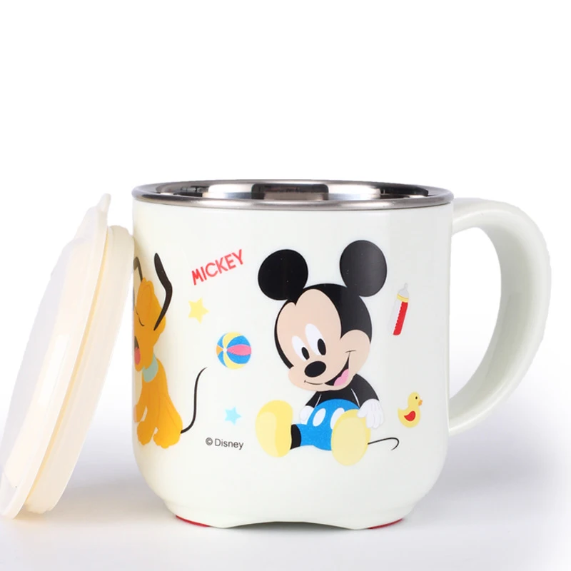 Детские бутылочки для кормления Disney детская чашка молока мультяшная креативная