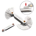 Резьбовой прибор, измеритель шага зубьев, 5560 градусов, дюймовый, из углеродистой стали, инструмент для комбинация токарных станков