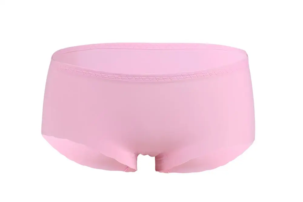Pink Сверхтонкое, бесшовное женское нижнее белье женские трусики - Цвет: Pink