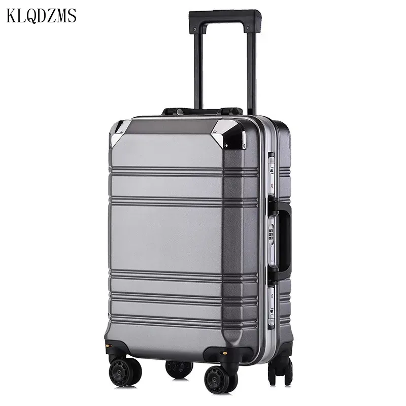 

KLQDZMS 20’’24Inch Fashionable Trolley Luggage PC Innovative Suitcase On Wheels Cabin Rolling Box Bag