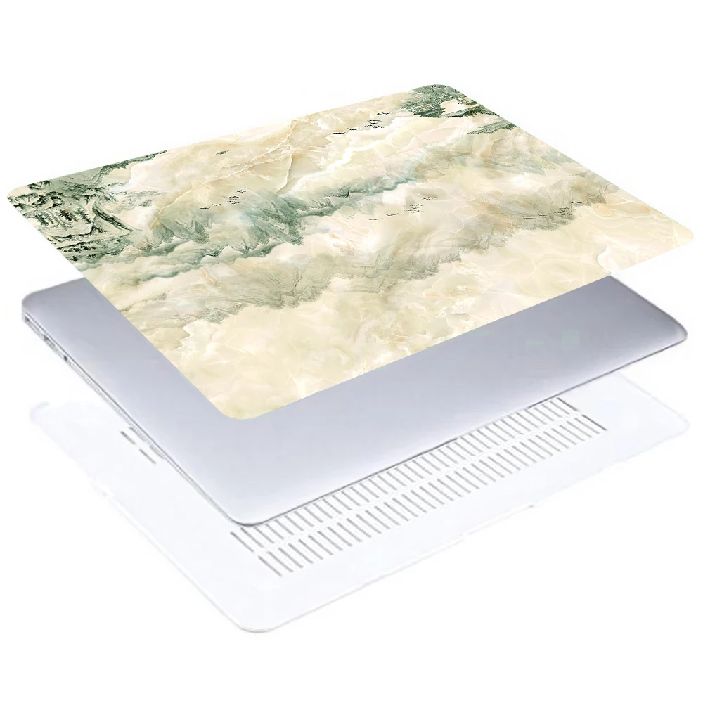 Marble Laptop Case For MacBook Air 13 inch A1466 Hard PVC Protection Funda Mac Book A1369 Cover | Компьютеры и офис