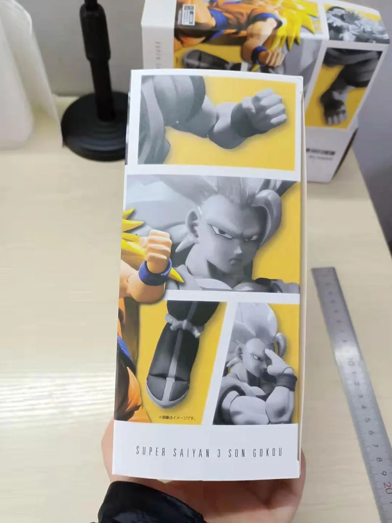 Dragon Ball Super Saiyan 3 Son Фигурка Гоку в действии Игрушки для детей SHF моделирование