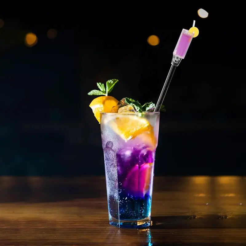 10 шт. 23 см Симпатичные Коктейль Напиток Смеситель Бар перемешивание палочки Puddler