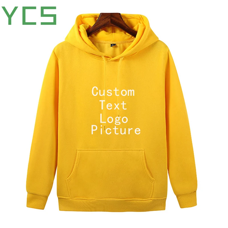Мужская Толстовка С Карманами YCS модная повседневная толстовка с принтом и