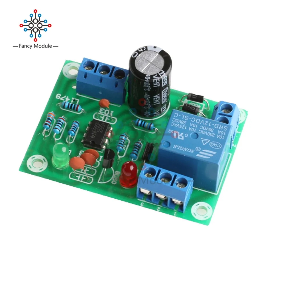 

DC 12V Water Level Detection Sensor Module Low Pressure Water Liquid Level Controller Sensor Module Detection Switch DIY Kit