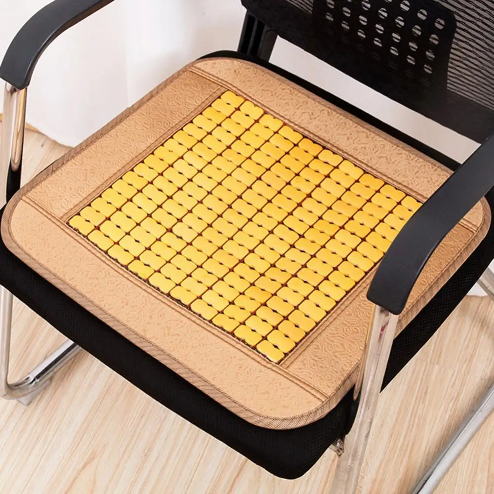 

40% Hot Sales!!! Universal Bamboo Sheet Summer Dining Room Car Chair Cool Mat Cushion Seat Cover