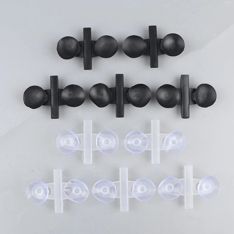 5 шт./компл. черно белый пластиковый разделительный лист держатель присоски для