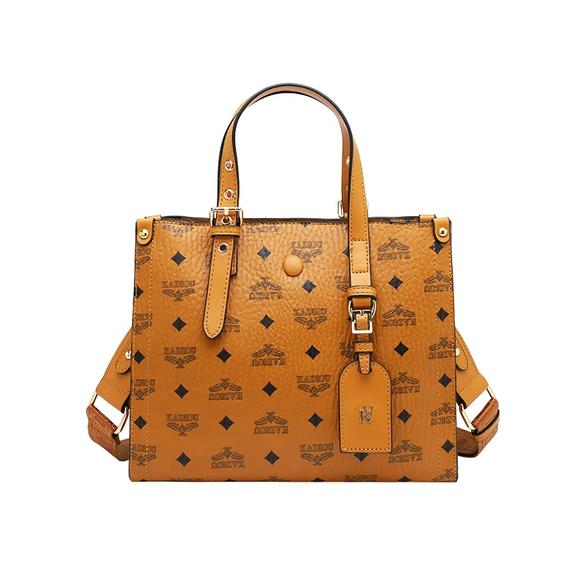 100% Real Leather Bags 2021 New High-quality Presbyopia Bucket Bag Shoulder Female Totes Large Capacity Messenger Handbag Gg Cc