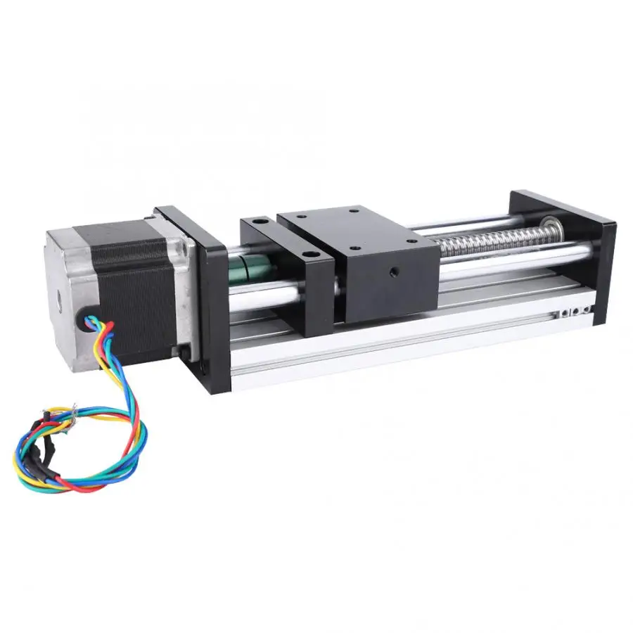 300mm Stroke Linear Guide Rail Slide Table with Nema17 42 Stepper Motor | Обустройство дома